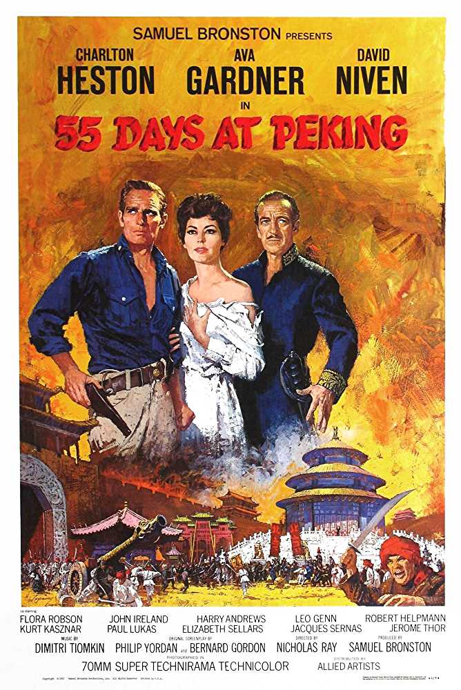 War Movie : 55 Days at Peking (1963)