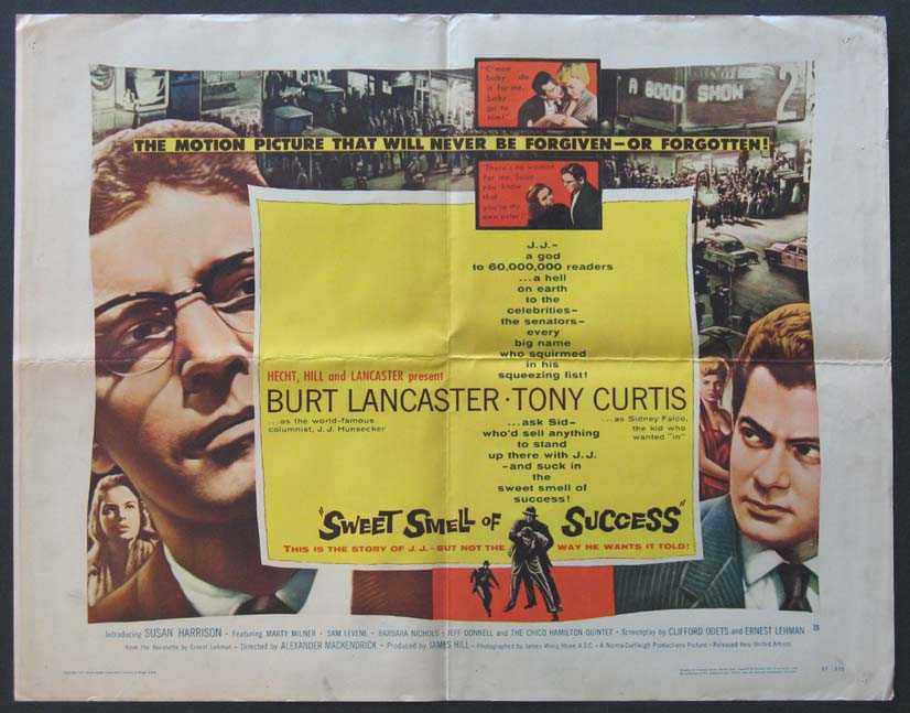 Classic Old Movie : Sweet Smell Of Success 1958