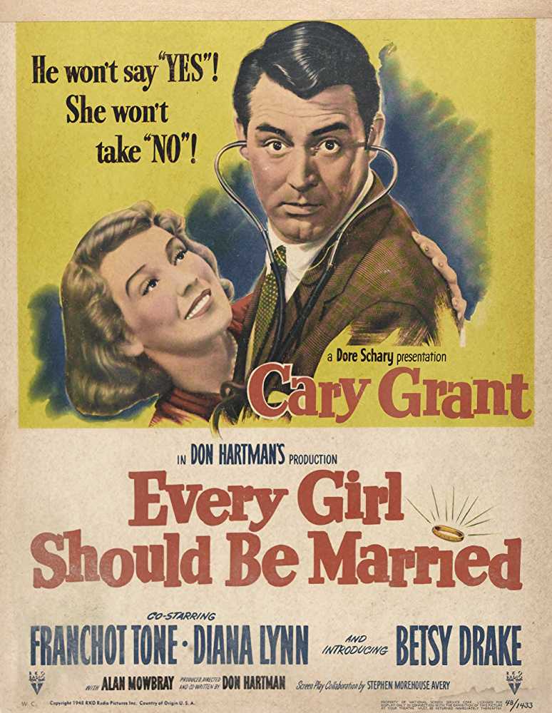 Classic Old Movie : Every Girl Should Be Married 1948