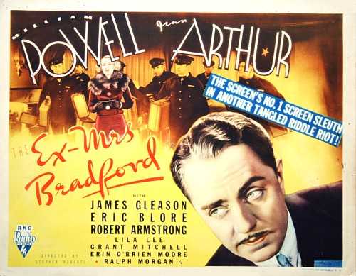 Classic Old Movie : The Ex-Mrs. Bradford 1936