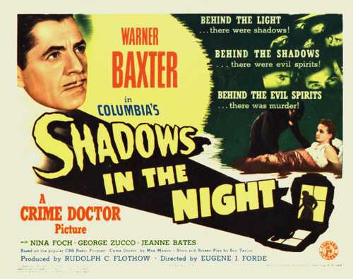Classic Old Movie : Shadows In The Night 1944