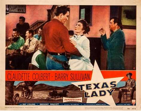 Classic Old Movie : Texas Lady 1955